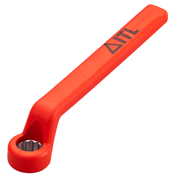 1,000v Insulated 9/16 Whitworth Insulated Offset Ring Spanner