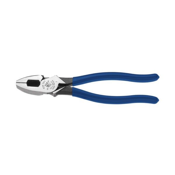 Lineman's Pliers, High-Leverage Side-Cutting Pliers with Fish Tape Puller